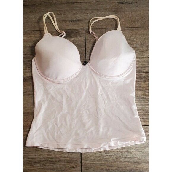 Le Mystere Pink L'image Collection‎ Camisole 3555 Size 32C - Picture 1 of 6